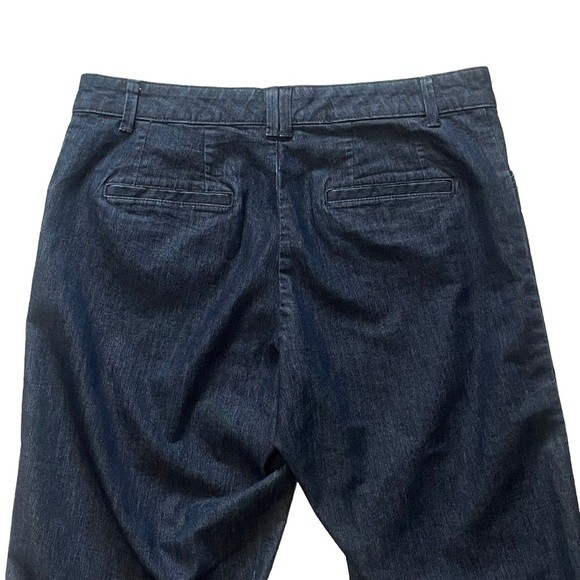 Lee Dark Wash Lightweight Denim Capri Crop Pants, size 12P - Picture 5 of 7